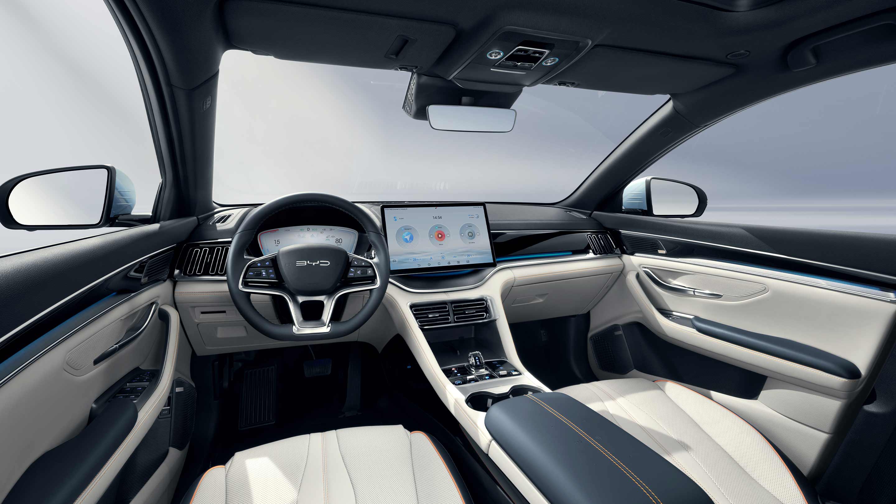 Гибридный автомобиль BYD Song Plus 360